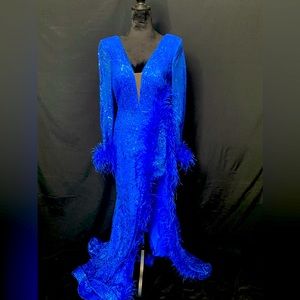 Ava Presley Blue Gown